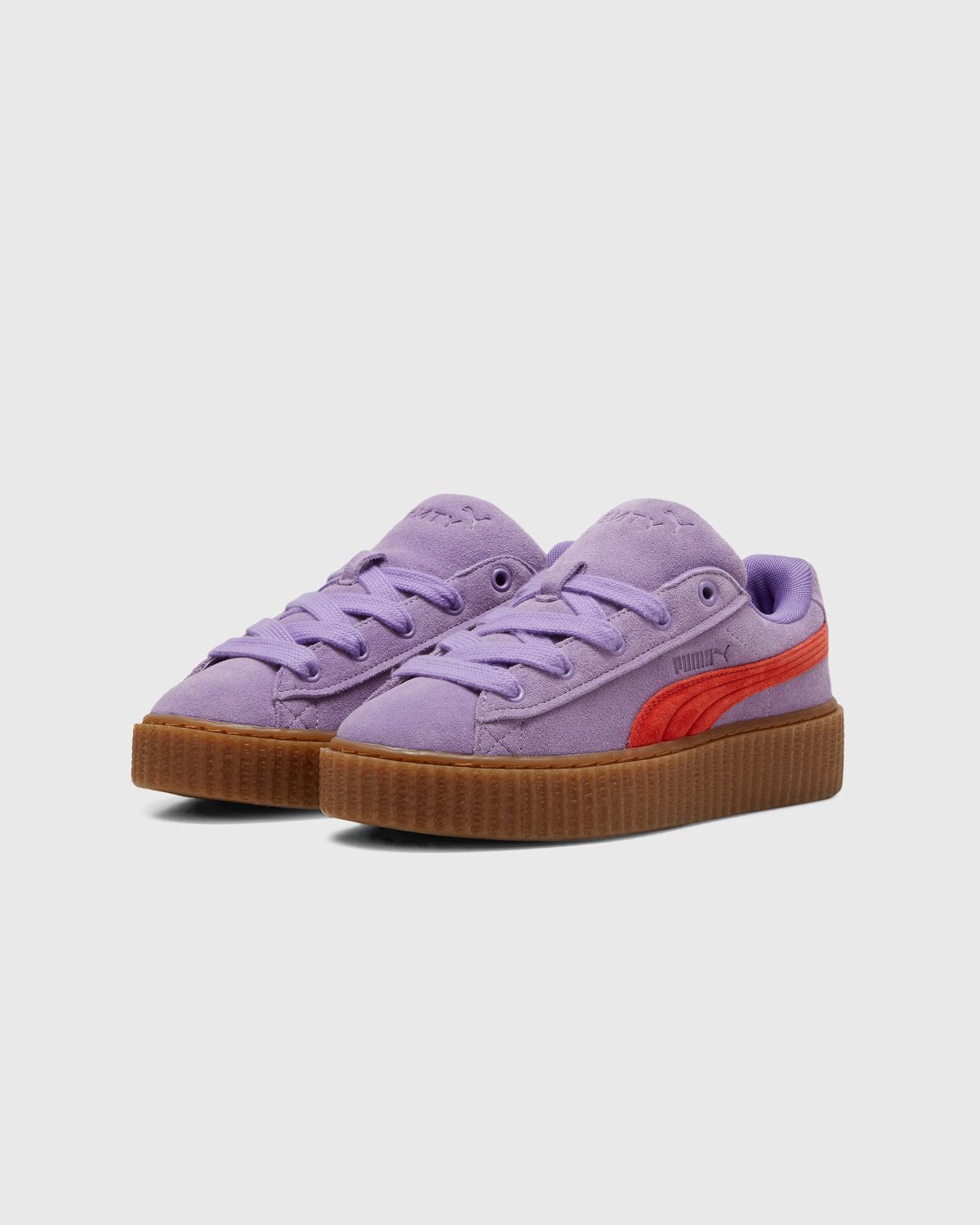 Fenty x Puma Creeper Phatty Lavender Alert Burnt Red